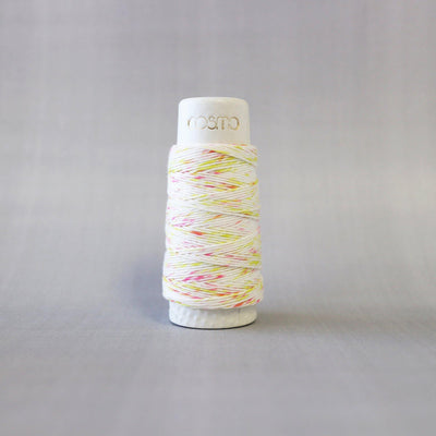 Shaved Ice Pink Yellow 103 - Hidamari Sashiko Thread - Shop online and in store at Purple Stitches, Basingstoke, Hampshire UK