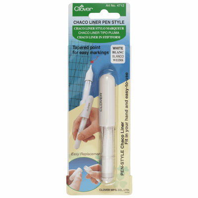 Pen style Chaco liners - White - Shop online and in store at Purple Stitches, Basingstoke, Hampshire UK