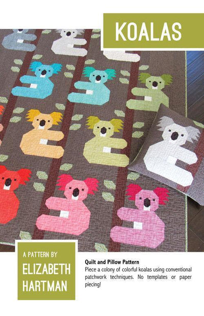Koala Quilt Kit - Elizabeth Hartman - Shop online and in store at Purple Stitches, Basingstoke, Hampshire UK