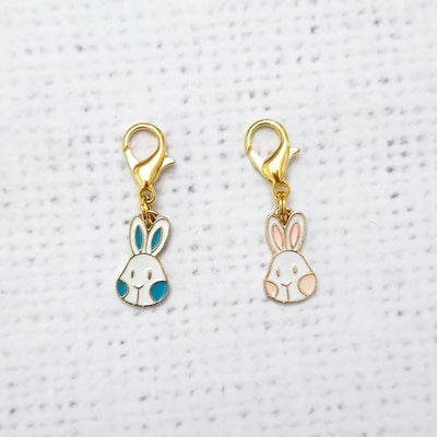 Rabbit Zipper Charm - Shop online and in store at Purple Stitches, Basingstoke, Hampshire UK