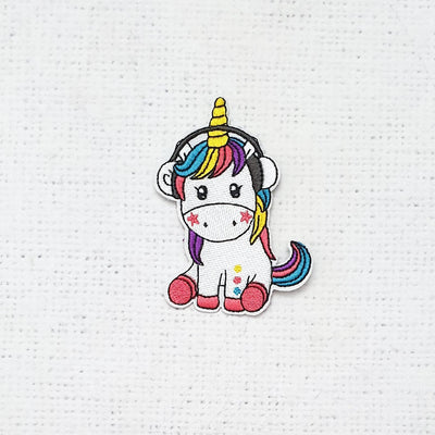 Rainbow Unicorn With Headphone - Shop online and in store at Purple Stitches, Basingstoke, Hampshire UK