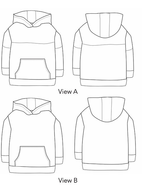 Dressmaking Pattern Purple Stitches - Main Image