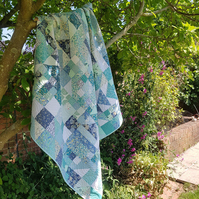Summer Time Quilt Pattern - Printed Pattern - Shop online and in store at Purple Stitches, Basingstoke, Hampshire UK