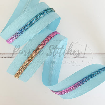 Stitches 94516xr00a097indpurpleflc Zip Hood, Size: Small, Blue
