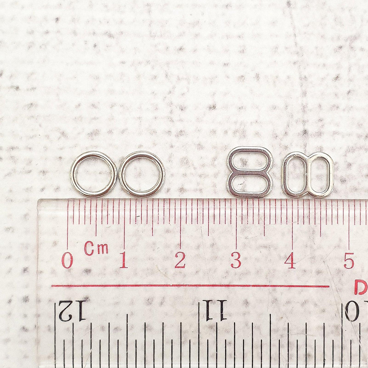 6mm Bra Ring and Slider Set | Bra Making Supply | Purple Stitches