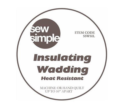 Sew Simple Insulating wadding Extra Wide - Shop online and in store at Purple Stitches, Basingstoke, Hampshire UK
