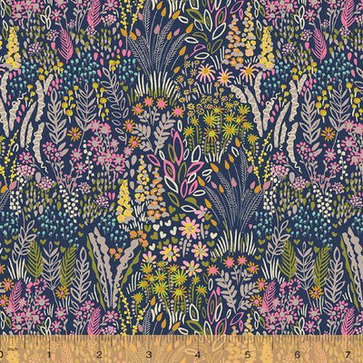 Meadow Multi Lawn - Solstice - Sally Kelly - Shop online and in store at Purple Stitches, Basingstoke, Hampshire UK