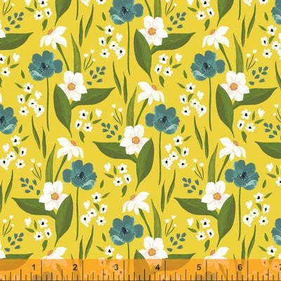 Yellow Happy Floral - Cora - Tessie Fay - Shop online and in store at Purple Stitches, Basingstoke, Hampshire UK