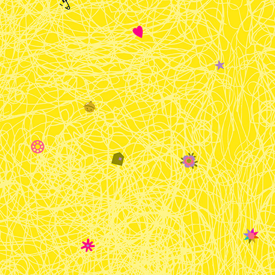 Thicket Found Sunshine - Alison Glass - PER QUARTER METRE Thicket Found Sunshine - Alison Glass - PER QUARTER METRE