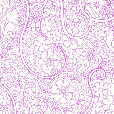 Depth Fuchsia - Sun Print Luminance - Alison Glass - Purple Stitches