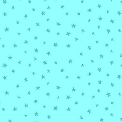 Rainbow Stars Teal - Believe by Kim Schaefer - Shop online and in store at Purple Stitches, Basingstoke, Hampshire UK