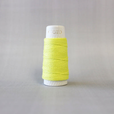 Lemon 12 - Hidamari Sashiko Thread - Shop online and in store at Purple Stitches, Basingstoke, Hampshire UK