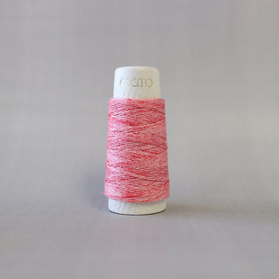 Strawberry Milk 201 - Hidamari Sashiko Thread - Shop online and in store at Purple Stitches, Basingstoke, Hampshire UK