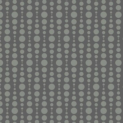 Charcoal Bubble - Stealth - Libs Elliott - Purple Stitches