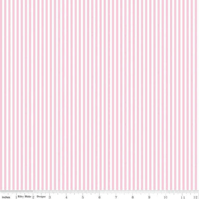 Peony Pink Medium Stripe (1/8" width) - Shop online and in store at Purple Stitches, Basingstoke, Hampshire UK