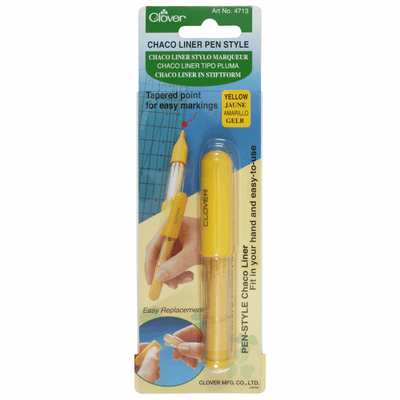 Pen style Chaco liners - Yellow - Shop online and in store at Purple Stitches, Basingstoke, Hampshire UK