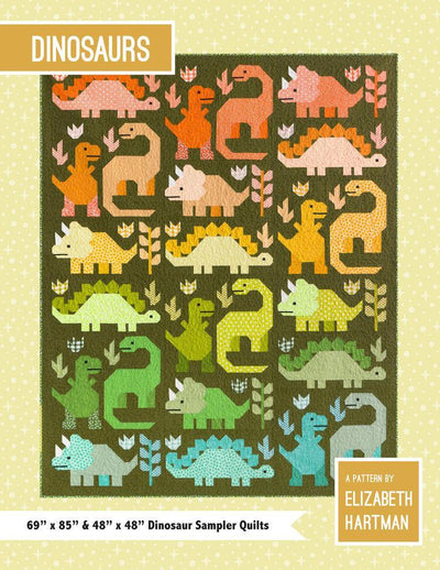 Dinosaurs - Elizabeth Hartman - Purple Stitches