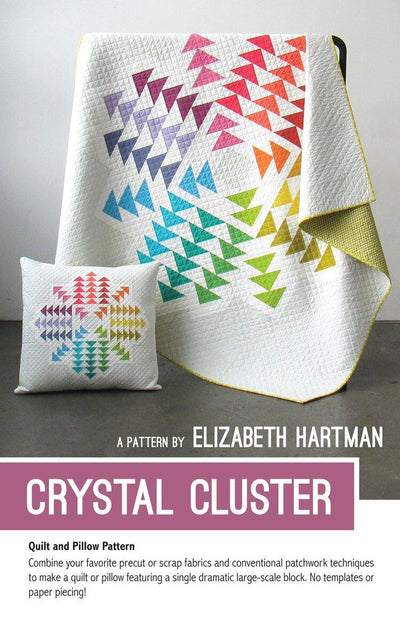 Crystal Cluster - Elizabeth Hartman - Purple Stitches