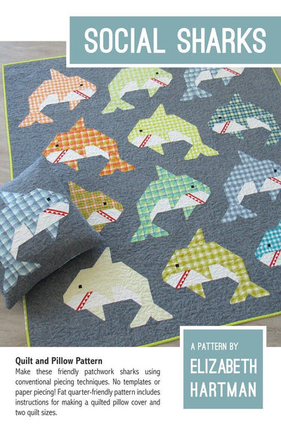 Social Sharks - Elizabeth Hartman - Shop online and in store at Purple Stitches, Basingstoke, Hampshire UK
