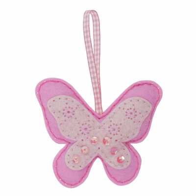 Butterfly - Felt Decoration Kit - Purple Stitches