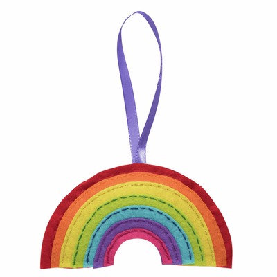 Rainbow - Felt Decoration Kit - Shop online and in store at Purple Stitches, Basingstoke, Hampshire UK