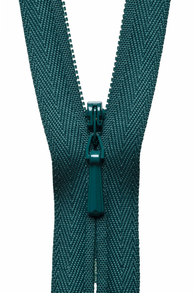 Invisible / Concealed Zippers - Teal Green 275