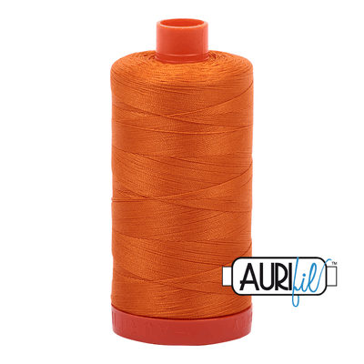 Aurifil Thread 50wt, available from Purple Stitches, Hampshire UK