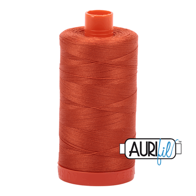 Aurifil Thread 50wt, available from Purple Stitches, Hampshire UK