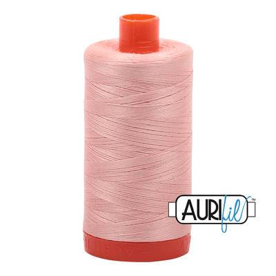 Aurifil Thread 50wt, available from Purple Stitches, Hampshire UK