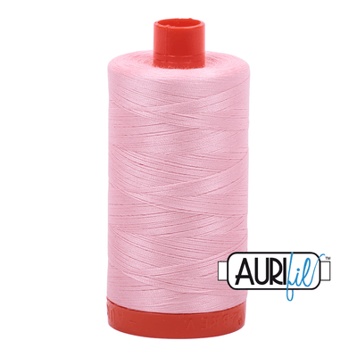 Aurifil Thread 50wt, available from Purple Stitches, Hampshire UK