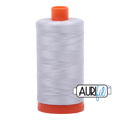 Aurifil Thread 50wt, available from Purple Stitches, Hampshire UK