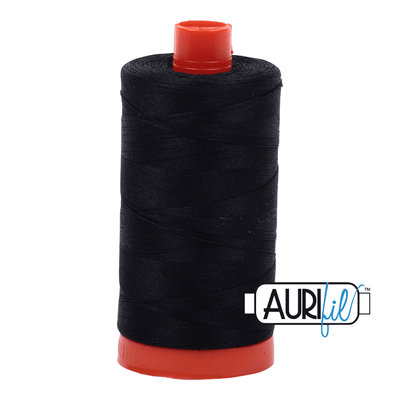 Aurifil Thread 50wt, available from Purple Stitches, Hampshire UK