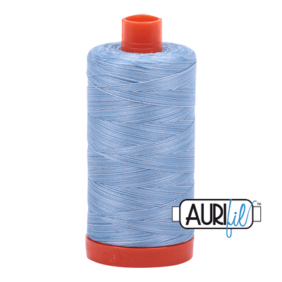 Aurifil Thread 50wt, available from Purple Stitches, Hampshire UK