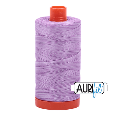 Aurifil Thread 50wt, available from Purple Stitches, Hampshire UK