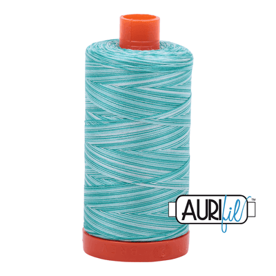 Aurifil Thread 50wt, available from Purple Stitches, Hampshire UK