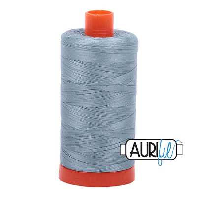 Aurifil Thread 50wt, available from Purple Stitches, Hampshire UK