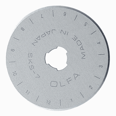 Olfa Rotary Blade - 45mm (Pack of 10) - Shop online and in store at Purple Stitches, Basingstoke, Hampshire UK