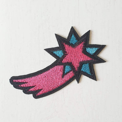 Shooting Star in Pink and Blue - Shop online and in store at Purple Stitches, Basingstoke, Hampshire UK