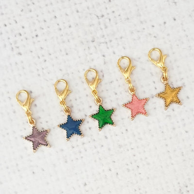 Mini Star Zipper Charm - Shop online and in store at Purple Stitches, Basingstoke, Hampshire UK