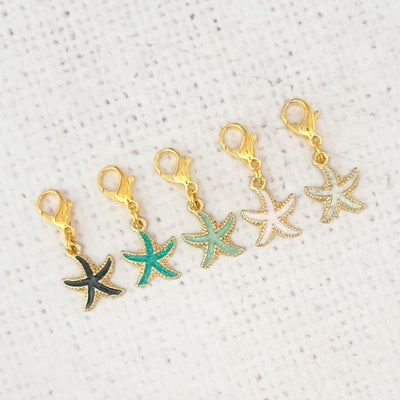 Star Fish Zipper Charm - Shop online and in store at Purple Stitches, Basingstoke, Hampshire UK