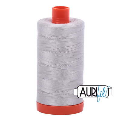 Aurifil Thread 50wt, available from Purple Stitches, Hampshire UK